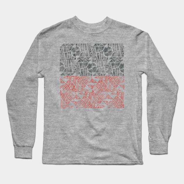 Mosaic Long Sleeve T-Shirt by alexalazarescu